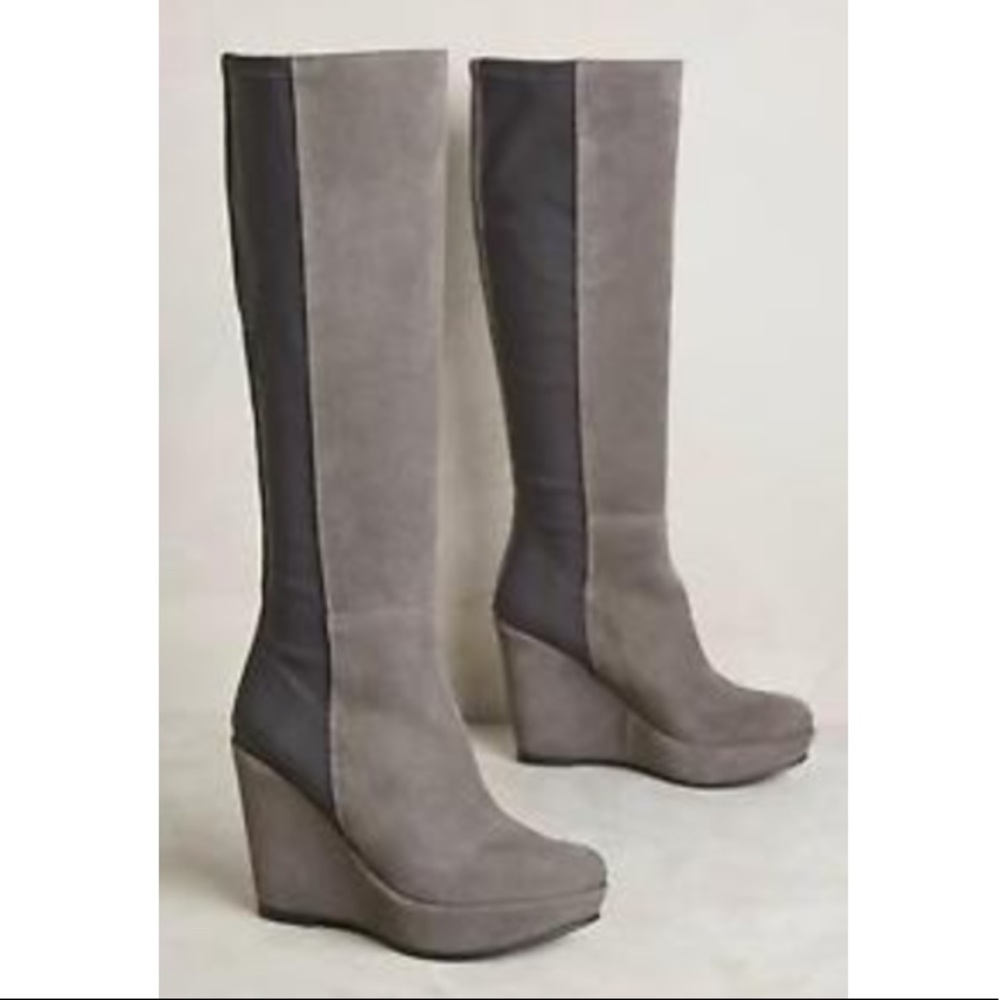 NIB Anthropologie KMB Ninon Wedge Boots, 38 euro